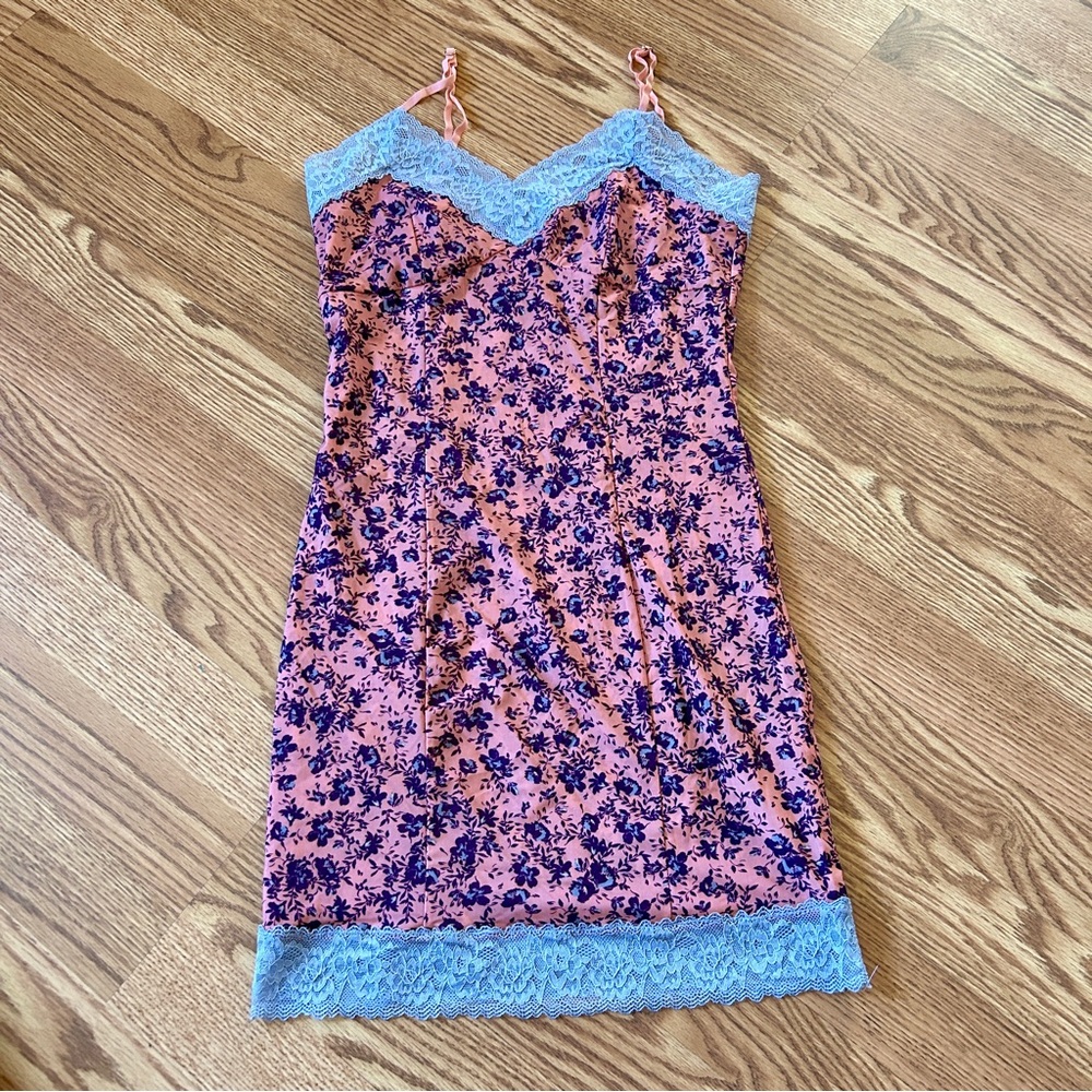 Free people intimately Floral Lace Trim Nightgown - Picture 3 of 3